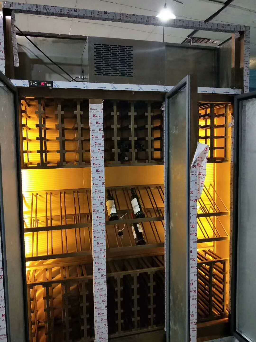 不銹鋼酒柜酒店、紅酒柜玫瑰金不銹鋼酒柜豪華別墅酒柜