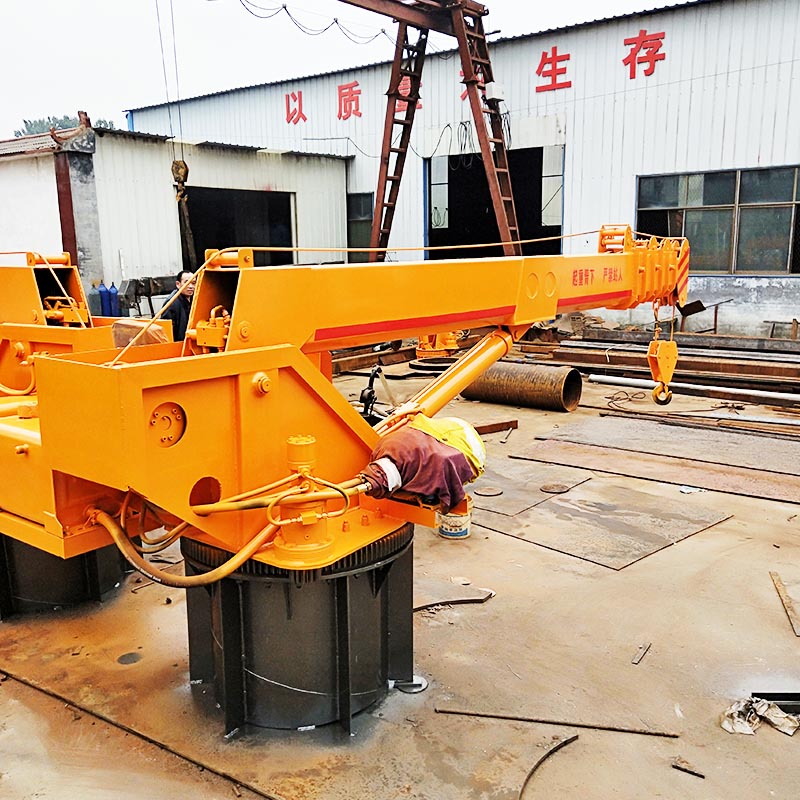 廠家直銷(xiāo)船用船吊 船載隨船吊機(jī) 碼頭港口吊機(jī)